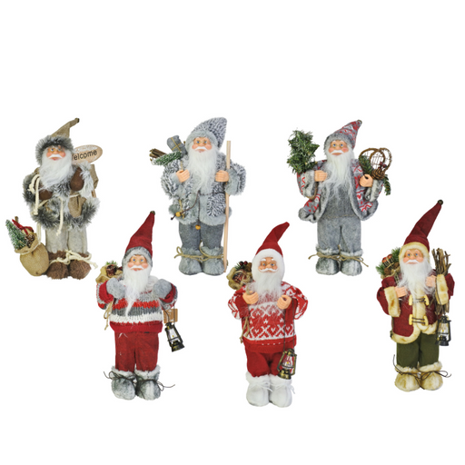 Ronis Santa Vintage Figurines Deluxe 30cm Assorted