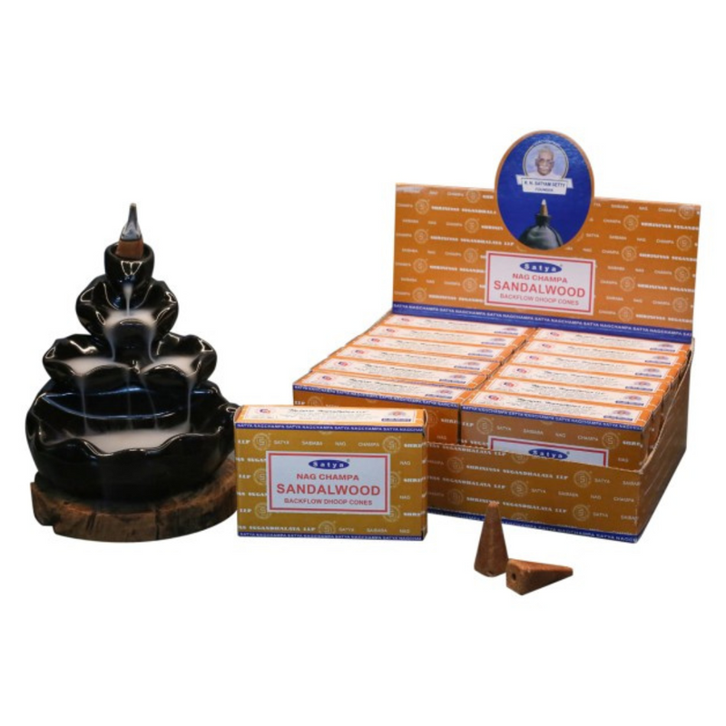 Ronis Satya Sandalwood Backflow Cones