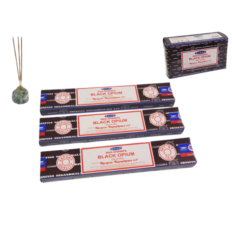 Ronis Satya Black Opium Incense 15g