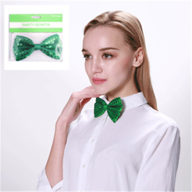 Ronis Sequin Bowtie Green