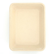 Ronis Serving Tray Plates Eco-Friendly Wheat Straw Disposable 19x14cm 30pk