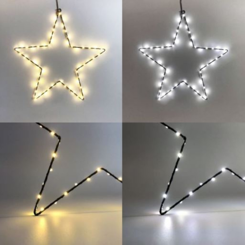Ronis Silhouette Hanging Star with Dual Color LED 40cm