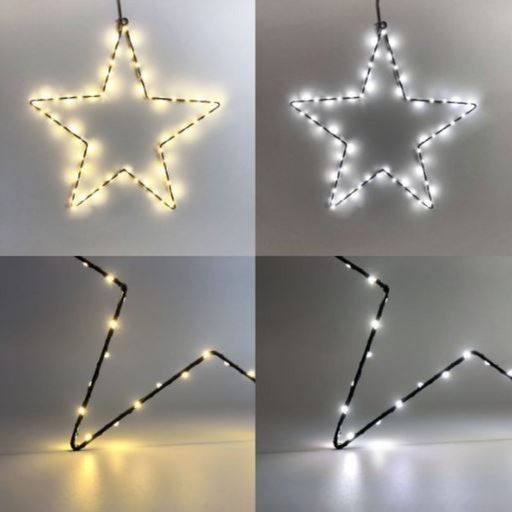 Ronis Silhouette Hanging Star with Dual Color LED 40cm