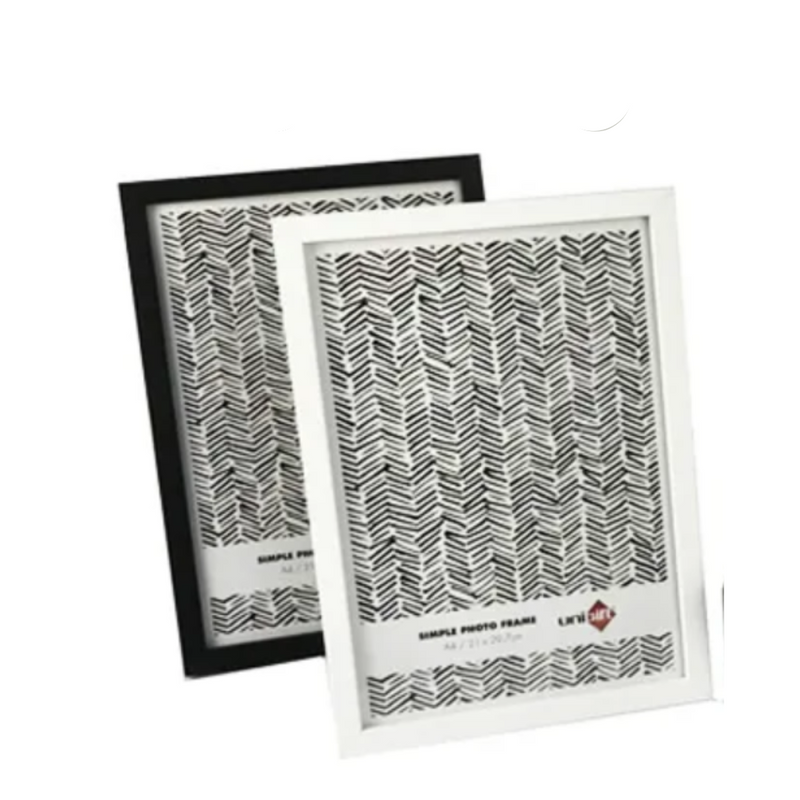 Simple PL frame A4 21x29.7cm assorted colours for documents and prints
