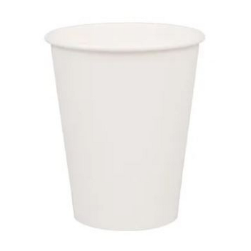 Ronis Single Wall Cup White 250mL 50pk