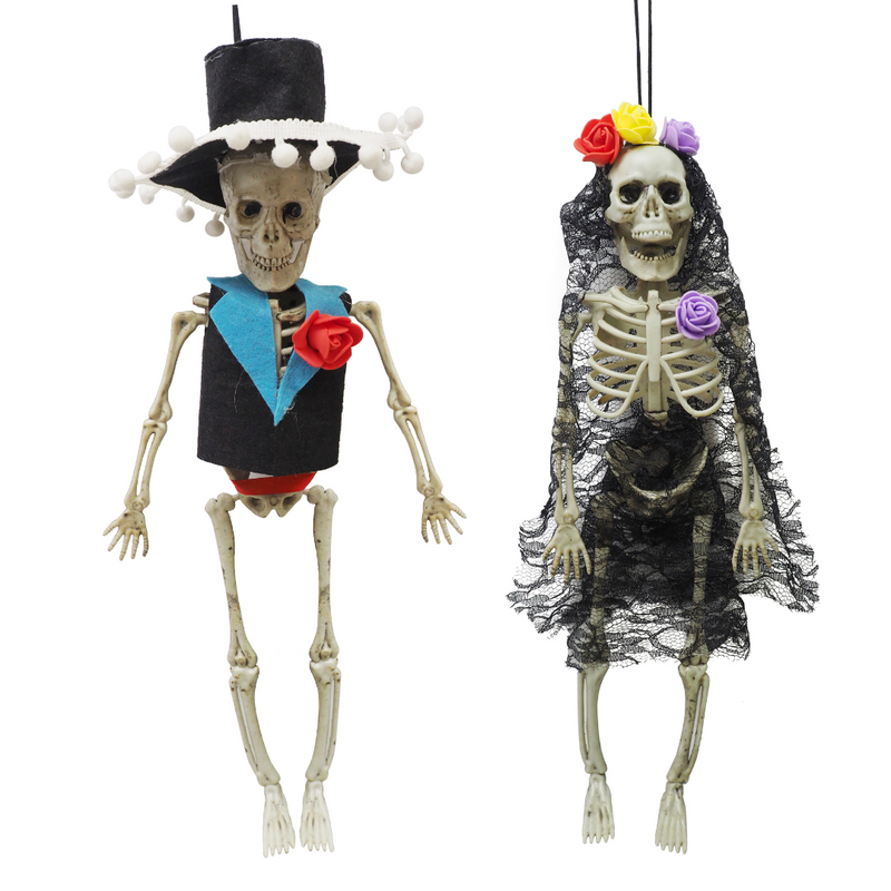 Ronis Skeleton Day of the Dead Groom Bride 44cm