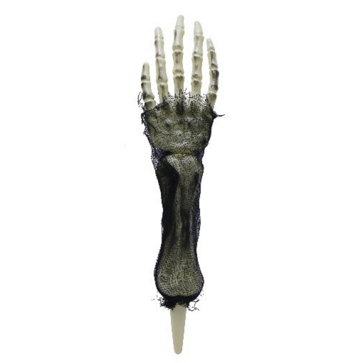 Ronis Skeleton Hand Lawn Stake 35cm