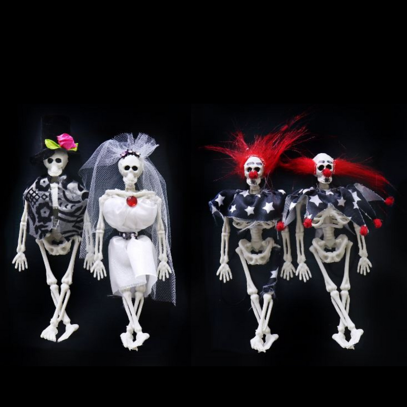Ronis Skeleton Set Decor 14.5cm 2 Asstd