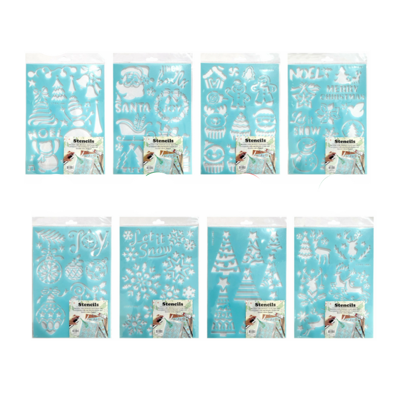 Ronis Snow Spray Stencil Plastic Assorted