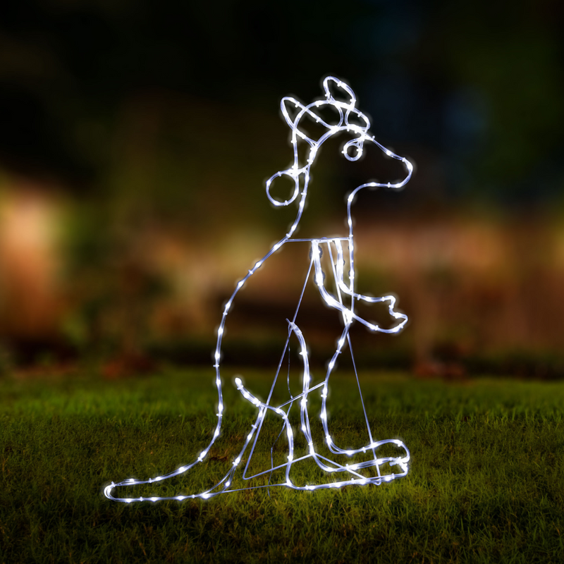 Ronis Solar LED Kangaroo Rope Motif 80cm