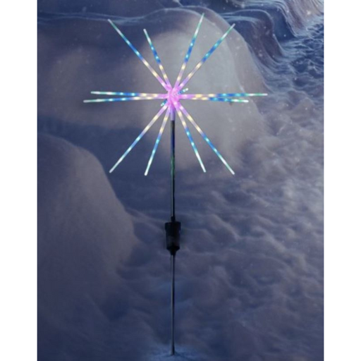 Ronis Solar Starburst Pathway Stake Light Multicolour 98cmH