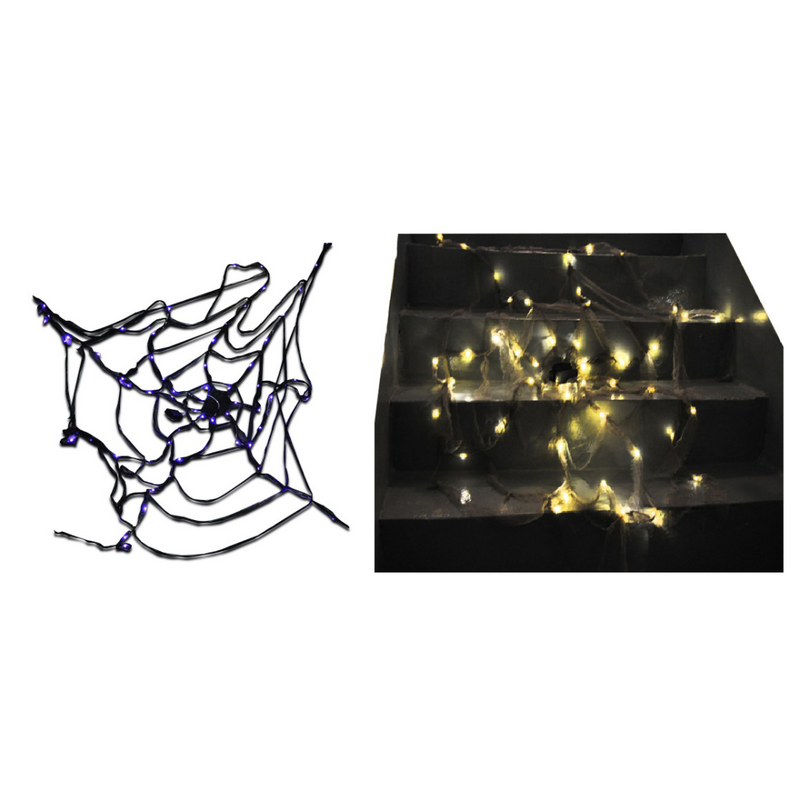 Ronis Spider Web with Lights 2.2m