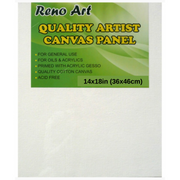 Standard canvas panel 36x46cm rigid canvas board for acrylic and oil painting – thumbnail
