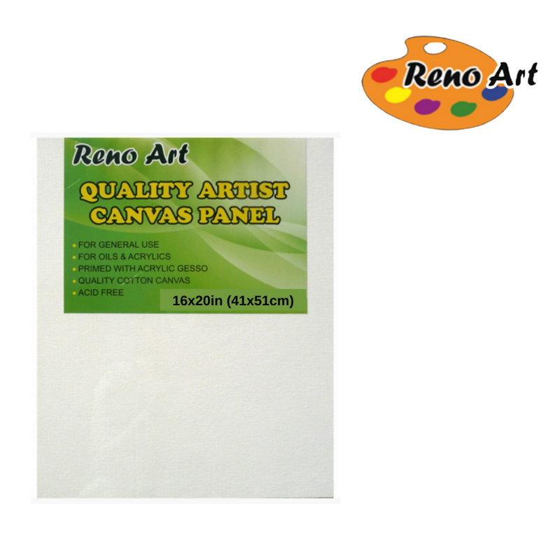 Standard canvas panel 41x51cm rigid canvas board for acrylic and oil painting (16x20in)