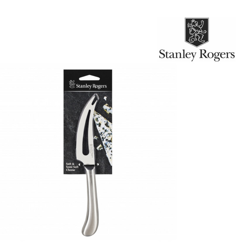 Ronis Stanley Rogers Pistol Grip Stainless Steel Slotted Soft Cheese Knife