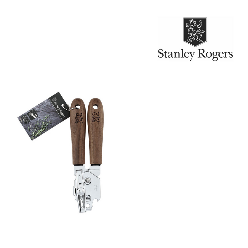 Ronis Stanley Rogers Walnut Can Opener Black