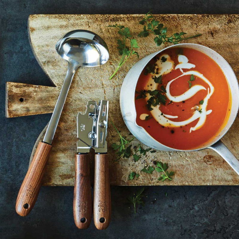 Ronis Stanley Rogers Walnut Can Opener Black