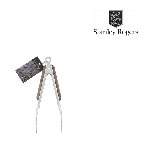 Ronis Stanley Rogers Walnut Tongs 23cm Black