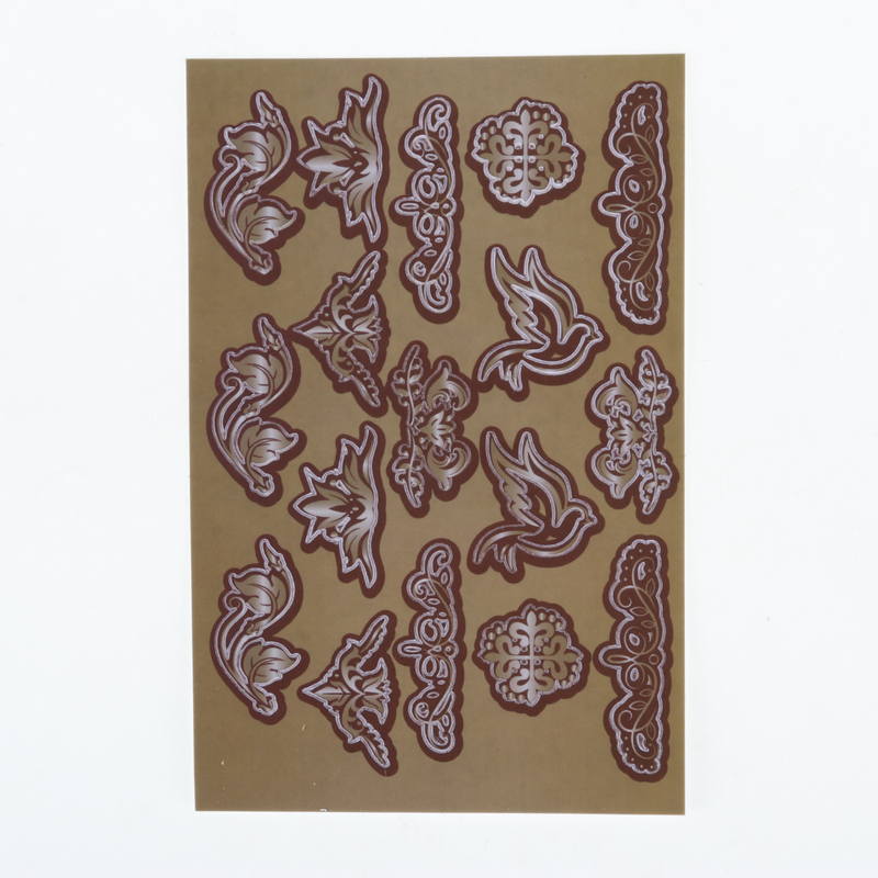 Ronis Stickers Die Cut For Easter Eggs 8.5x13cm 1pk 3 Asstd