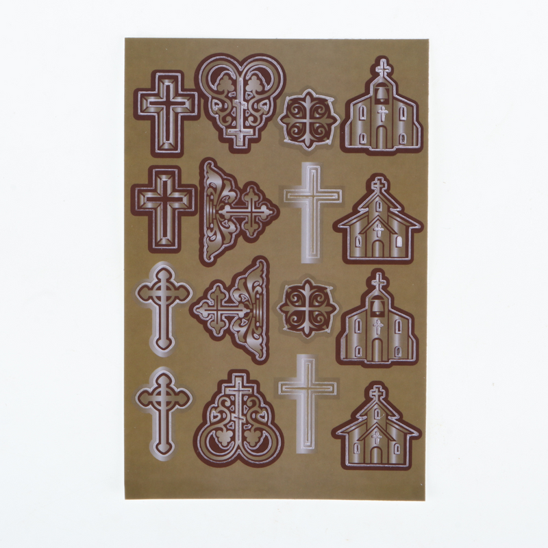 Ronis Stickers Die Cut For Easter Eggs 8.5x13cm 1pk 3 Asstd