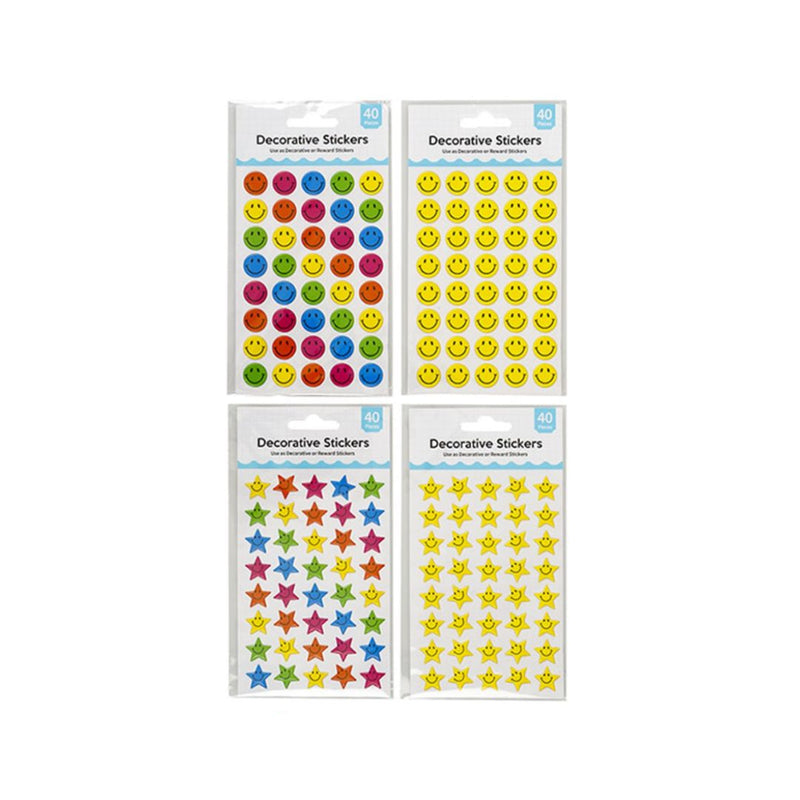 Ronis Stickers Decorative 40pc Assorted