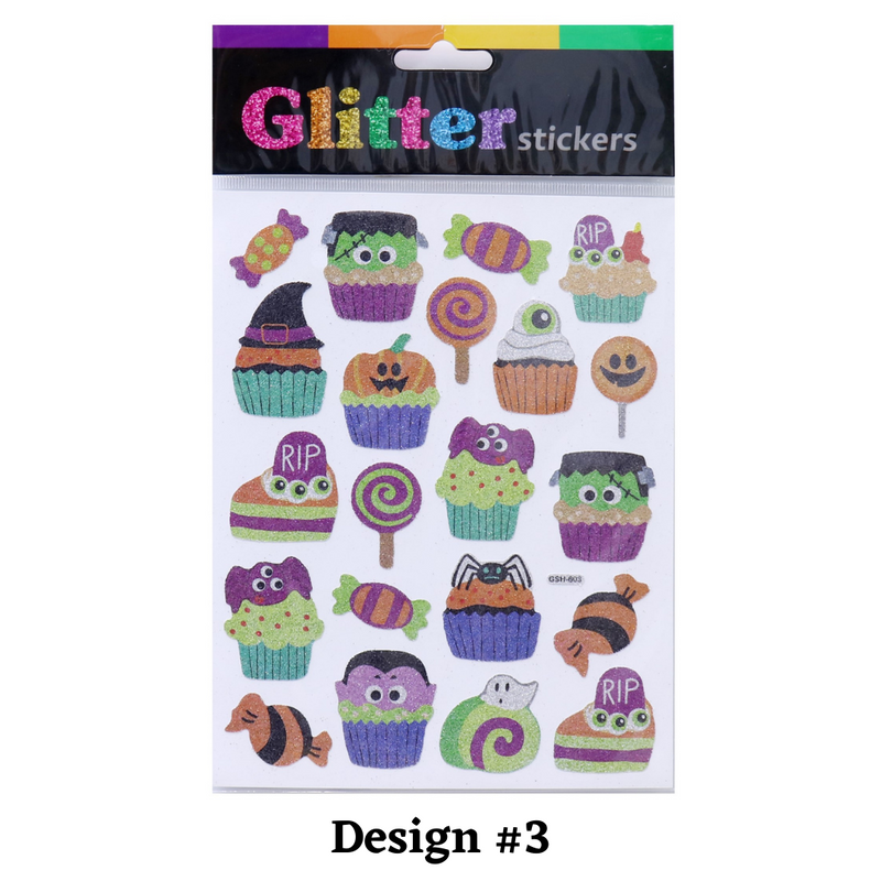 Halloween Glitter Sticker 23.5cm