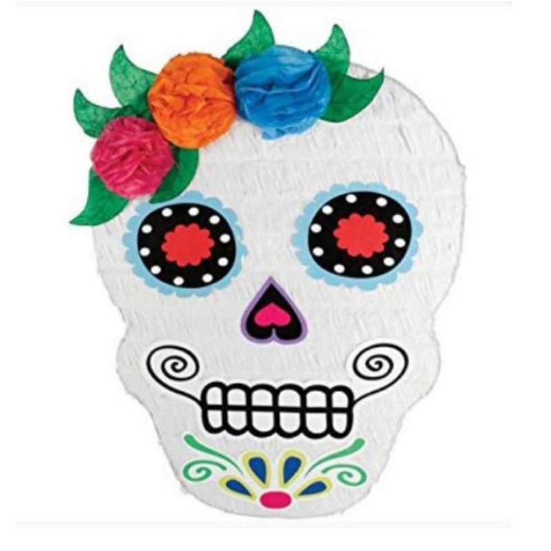 Ronis Sugar Skull Day of the Dead Shape Pinata