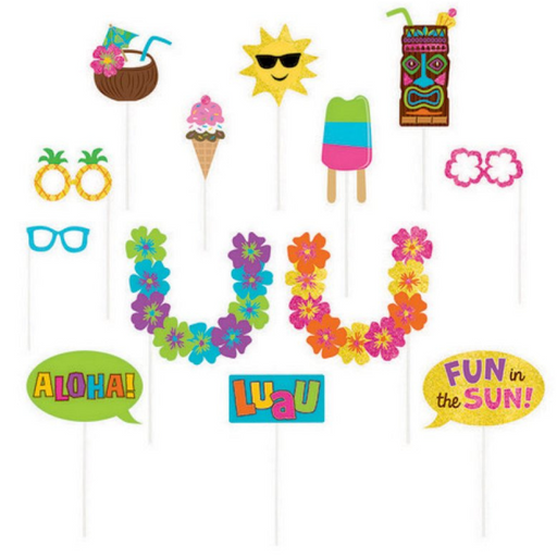 Ronis Summer Luau Photo Prop Kit