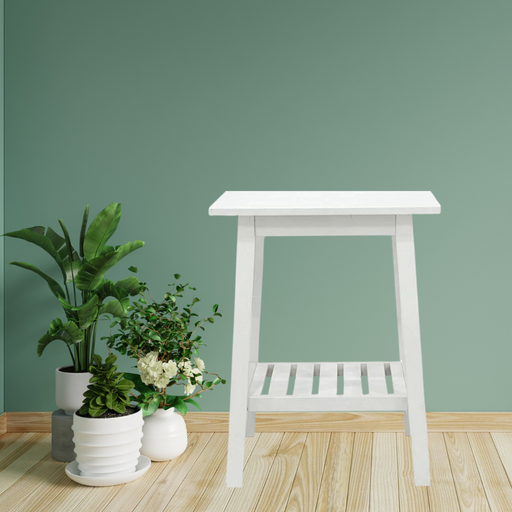 Ronis Summer Side Table 40x50x65cm White