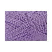 Super soft baby acrylic yarn 420m 4ply in soft lilac shade 08, fine yarn for knitting and crochet baby blankets and garments – thumbnail