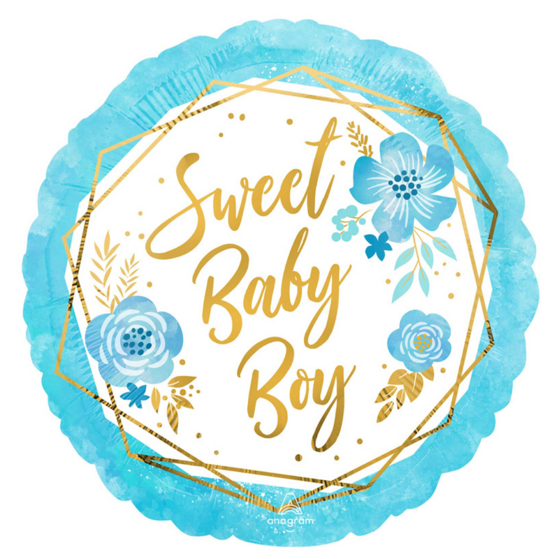 Ronis Sweet Baby Boy Floral Geo S40 Standard HX 45cm