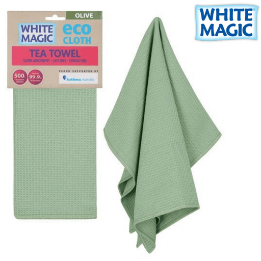 Tea Towel Single - Olive