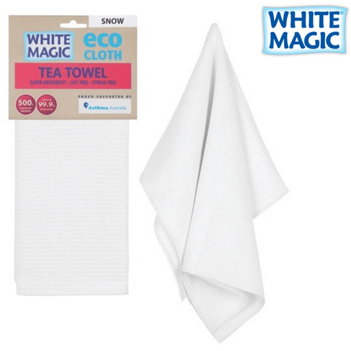 Tea Towel Single - Snow