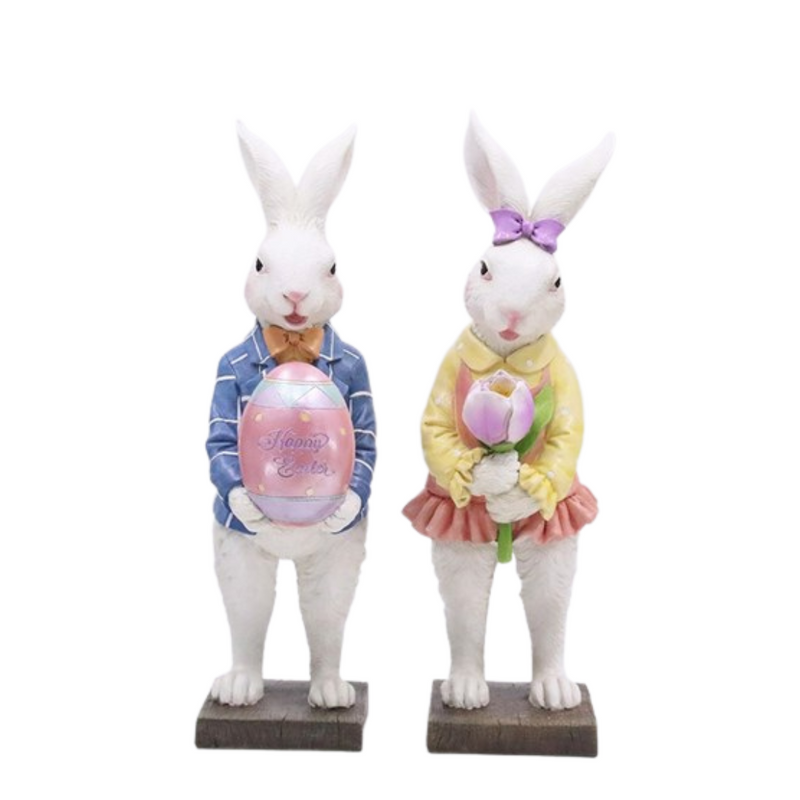 Ronis Table Top Bunny 40cm 2 Asstd