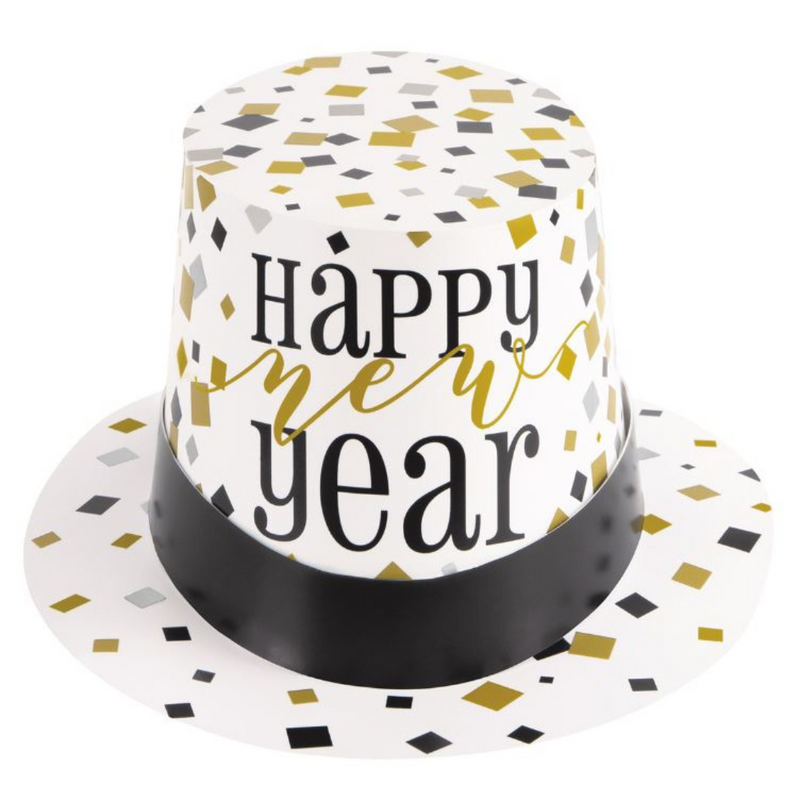 Ronis Top Hat Happy New Year Foil Stamped