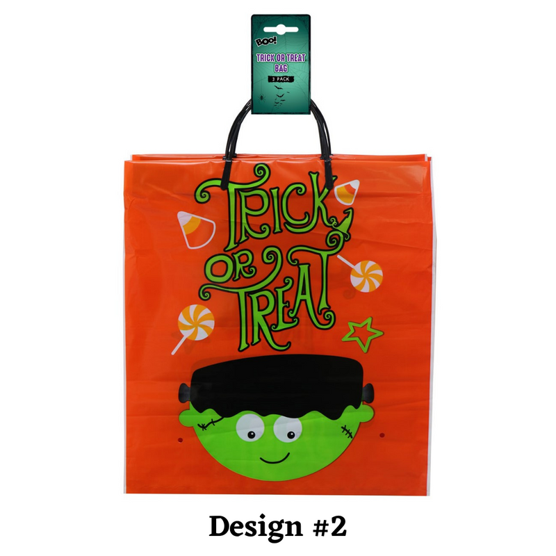 Ronis Trick Or Treat Bags 3pk 4 Asstd