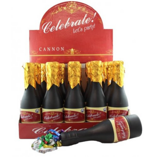 Ronis Twist Poppers Champagne Foil Confetti 20cm
