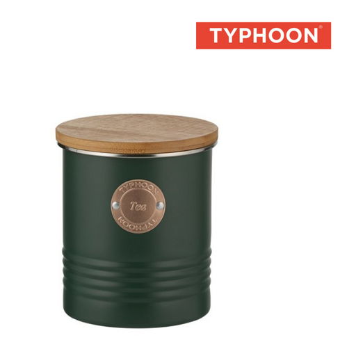 Ronis Typhoon Living Tea Canister 1L Green