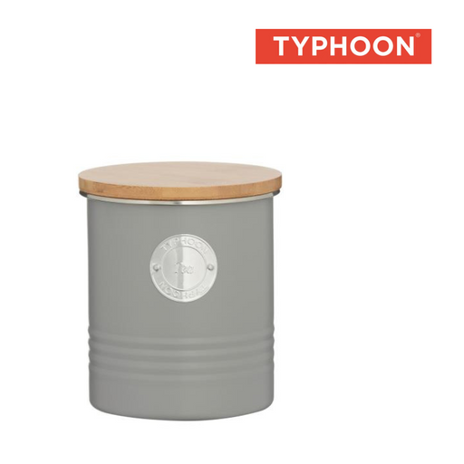 Ronis Typhoon Living Tea Canister 1L Grey