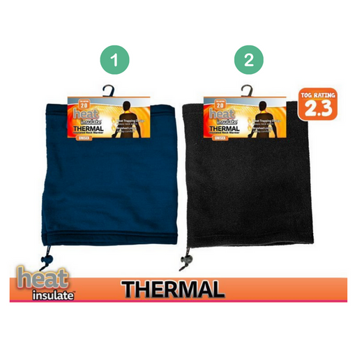 Ronis Unisex Heat Insulate Neck Warmer 2 Asstd