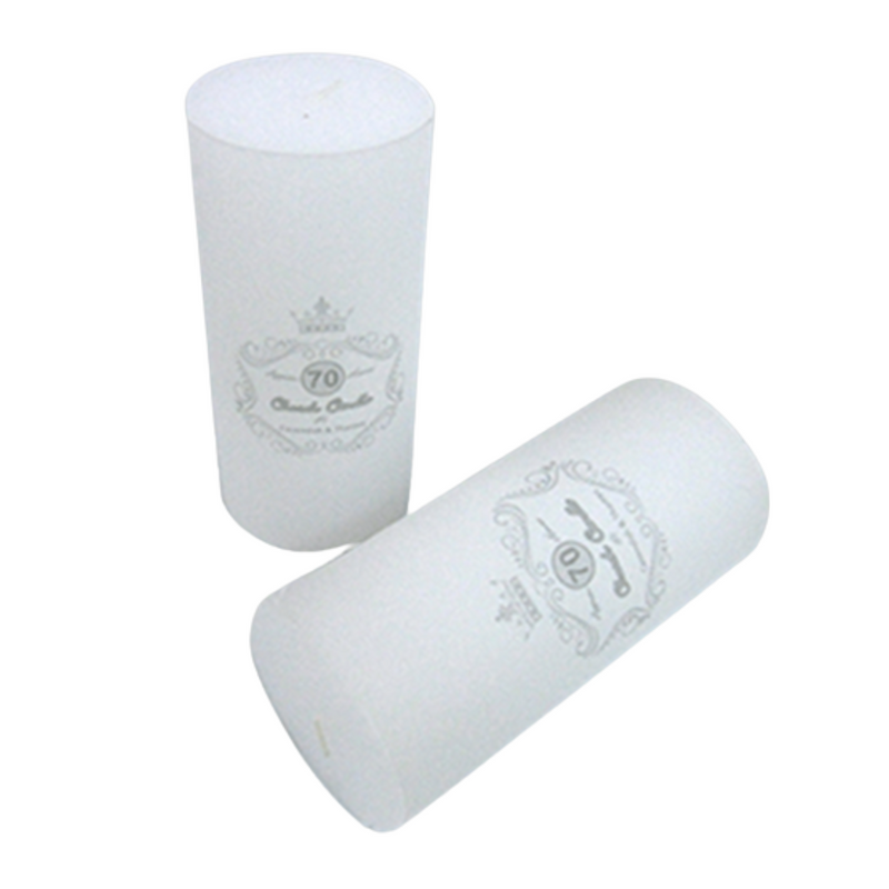 Ronis Unscented Pillar Candle White 7x15cm