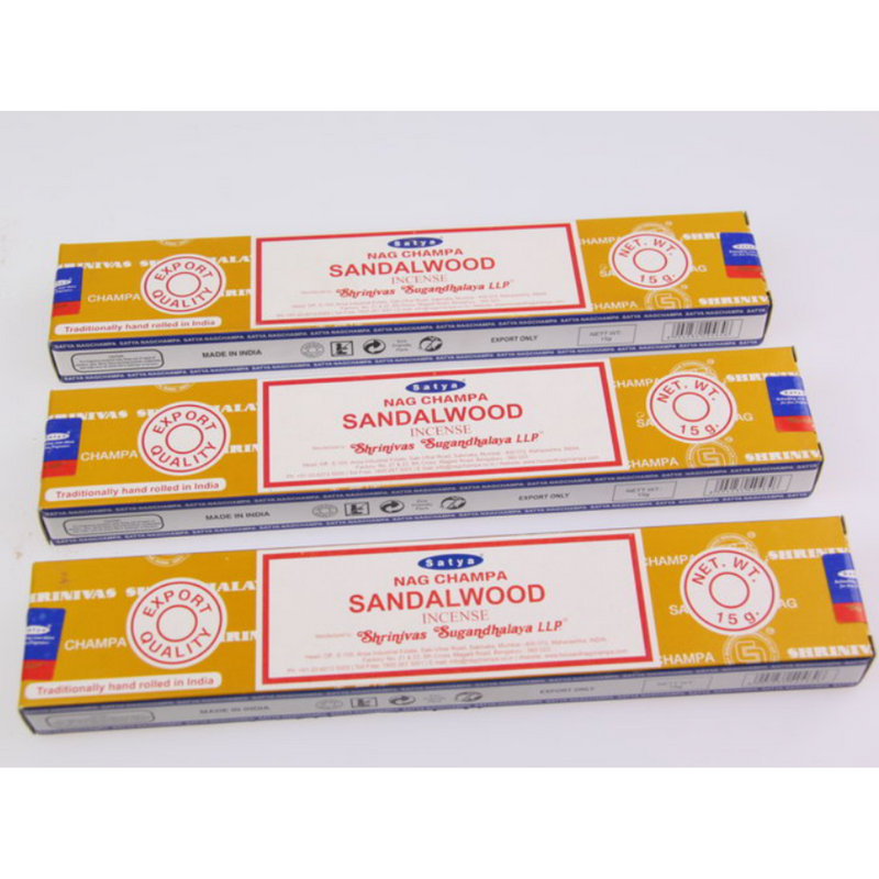 SATYA SANDALWOOD INCENSE 15G