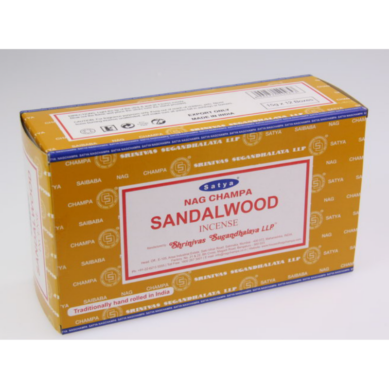 SATYA SANDALWOOD INCENSE 15G