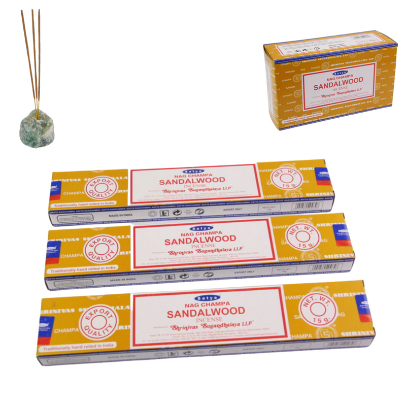 SATYA SANDALWOOD INCENSE 15G