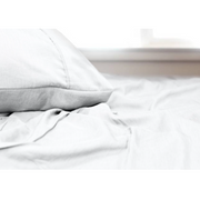 Bed Linen™ QB White Bamboo Blend Sheet (90GSM) – thumbnail