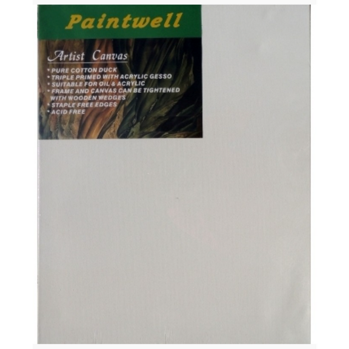 Paintwell Student 75x75cm 320gsm single thick triple primed