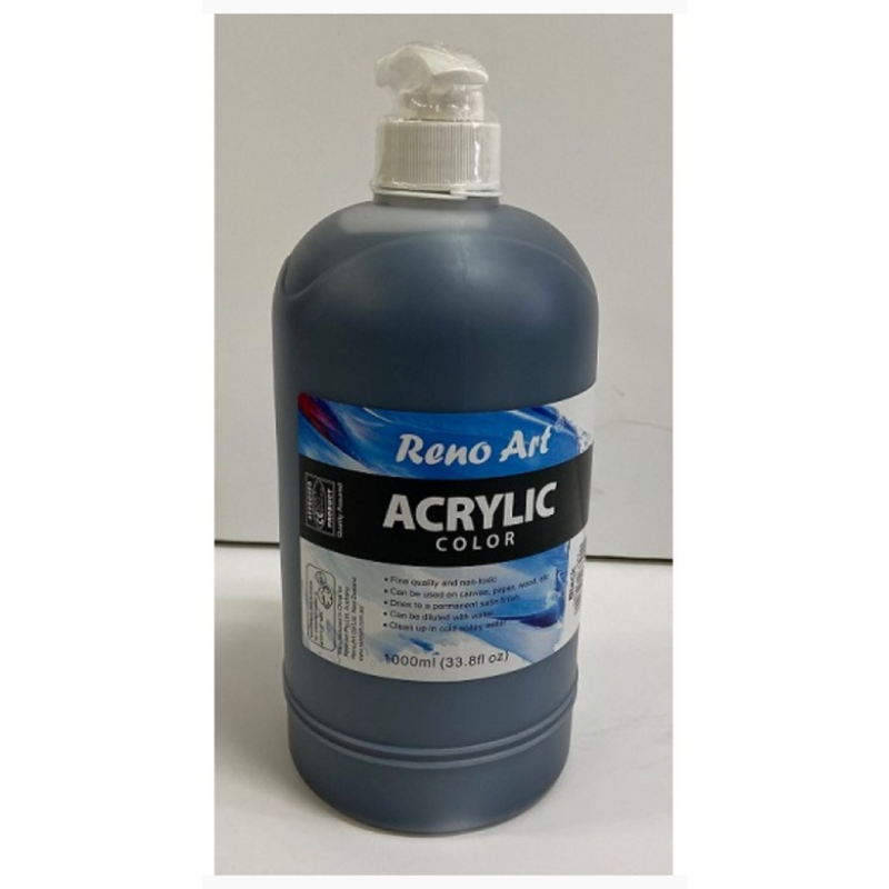 Acrylic Paint 1000ml Black