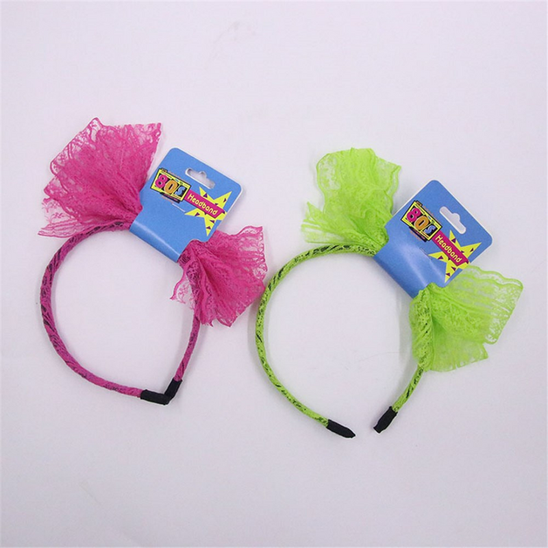 ASST. 80S LACE HEADBAND