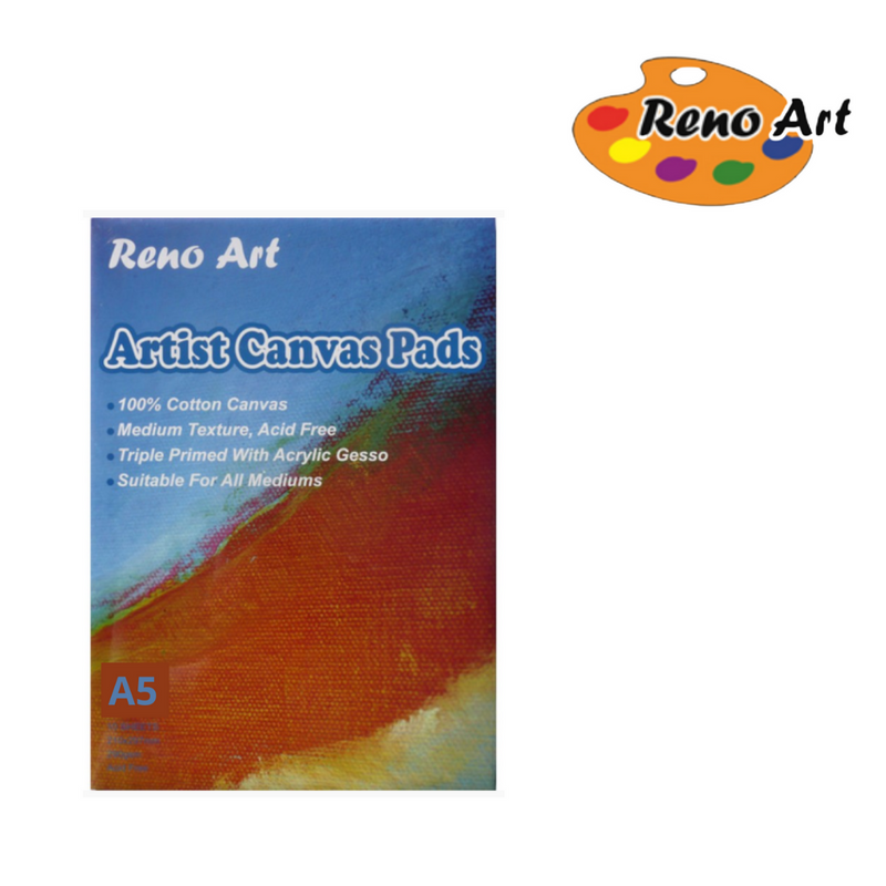 Canvas Pad A5 10 Sheets