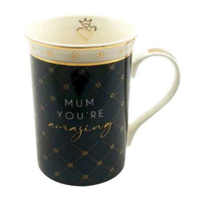 Mum Youre Amazing Mug Black